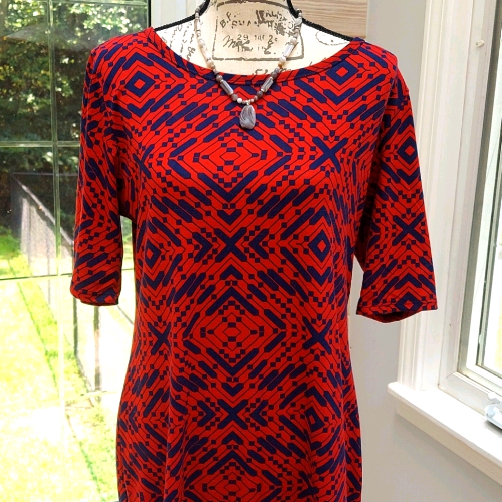 LuLaRoe Short sleeve Dress, size XL